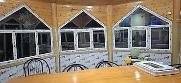 Yeni İkiqat şüşə paketi Plastik pəncərə, Еni: 2 sm, Uzunluğu: 5 sm, Pulsuz quraşdırma - şəkil 3