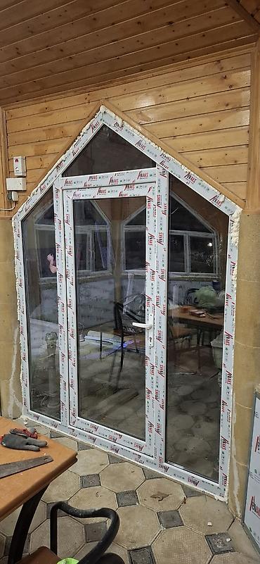 Yeni İkiqat şüşə paketi Plastik pəncərə, Еni: 2 sm, Uzunluğu: 5 sm, Pulsuz quraşdırma - şəkil 4