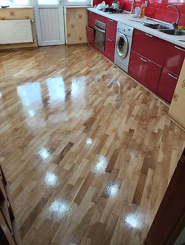 Parket döşəmə və taxta döşəmələrin yonulması, cilalanması və - şəkil 2