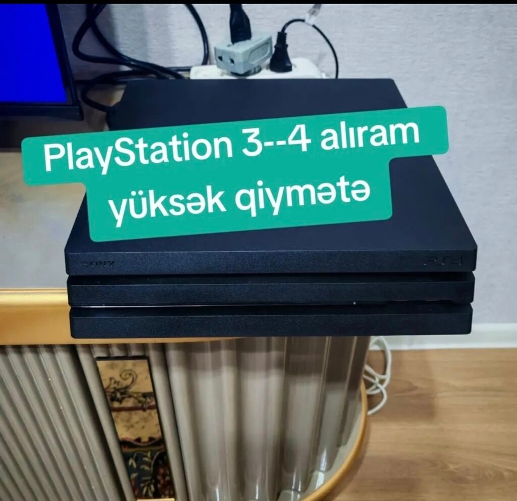 PlayStation 3-4 alıram bazaq qiymətinə satanlar narahat etməsin