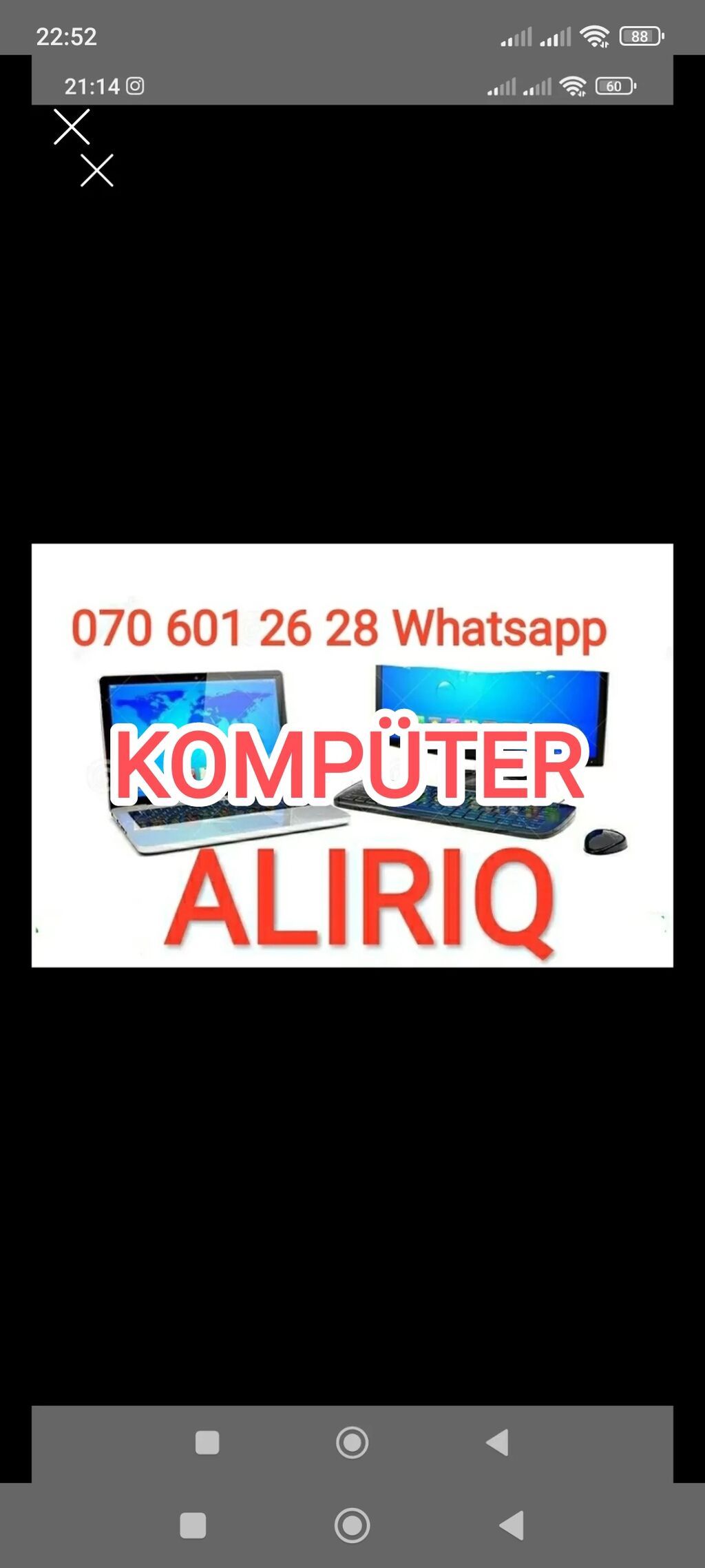 🔸Kompüter 🔸Noutbuk 🔸Monoblok🔸 Monitor🔸 Video Kart🔸Kompüter