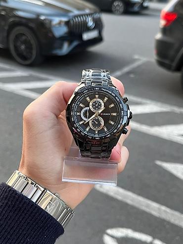 Yeni, Qol saatı, Curren, rəng - Gümüşü - şəkil 2