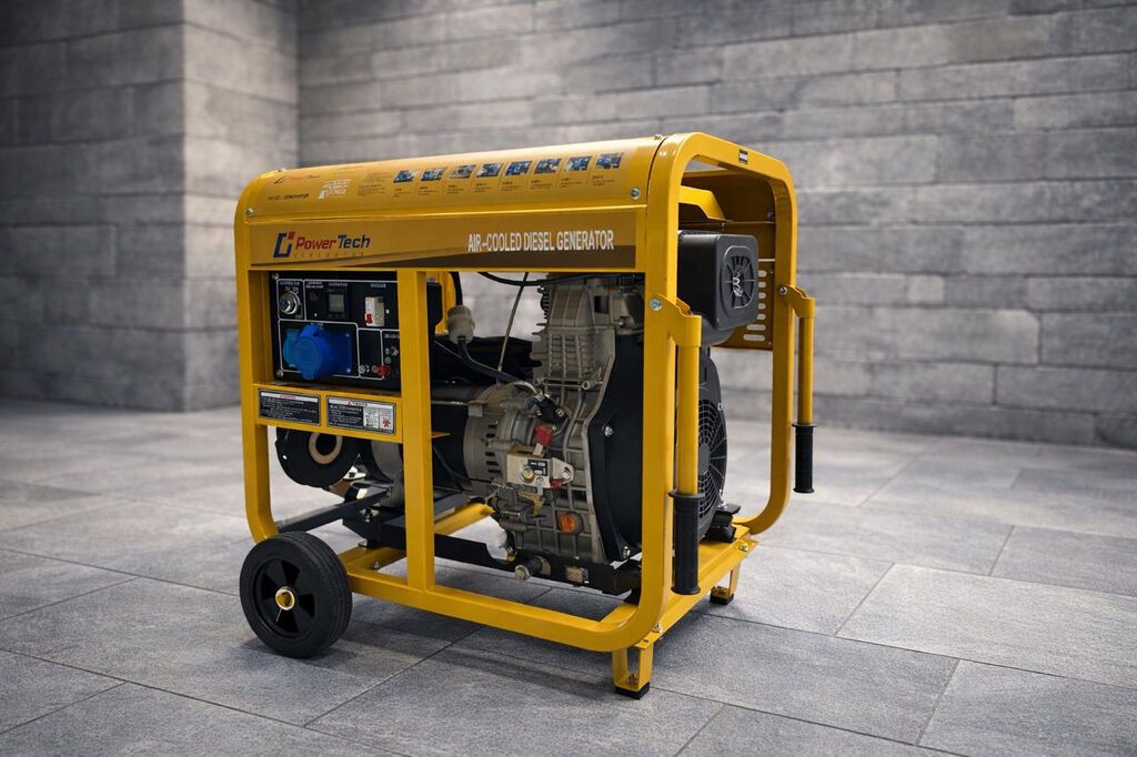 Satış, Yeni, Dizel, Generator, Powertech, Pulsuz çatdırılma, Kredit yoxdur