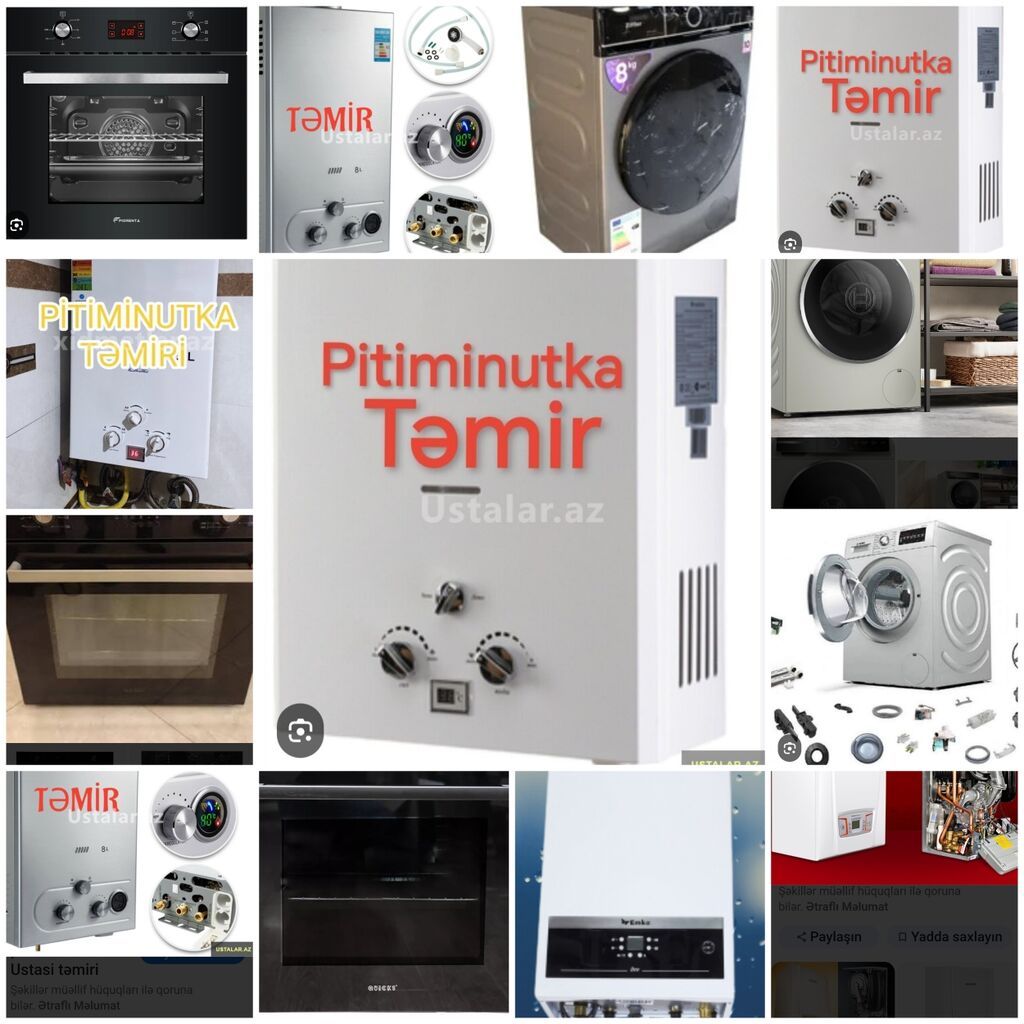 Məişət avadanlığın istənilən ünvanda təmiri.Şəxsi servisdi.Servisde