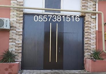 Yeni Həyət darvazası, 3 m, Mexaniki, Qapı ilə, rəng - Ağ, Kredit yoxdur, Ödənişli quraşdırma, Ödənişli çatdırılma, Rayonlara çatdırılma - şəkil 4