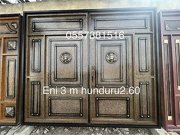 Yeni Giriş qapısı Zamok ilə, Zəmanətli, Ödənişli quraşdırma, Ödənişli çatdırılma, Rayonlara çatdırılma - şəkil 2