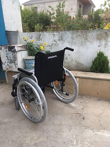 Əlil arabası. teze keyfiyyetine zəmənət verilir. Geniş böyuk razmer - şəkil 3