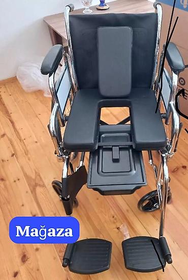 Tualet funksiyalı əlil arabaları teze qəti istifade edilmeyib tezedi - şəkil 5