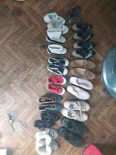 Uşaq ayaqqabıları dəsti – müxtəlif modellər və ölçülər Ikinci el - şəkil 2