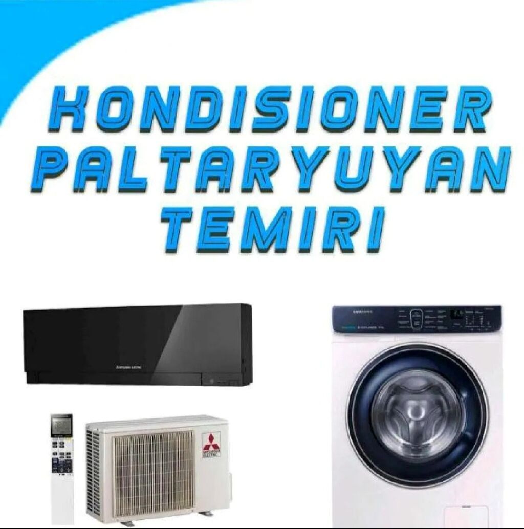 Hernov kondisionerleri zemanetli temiri sokulub qurasdirilmasi