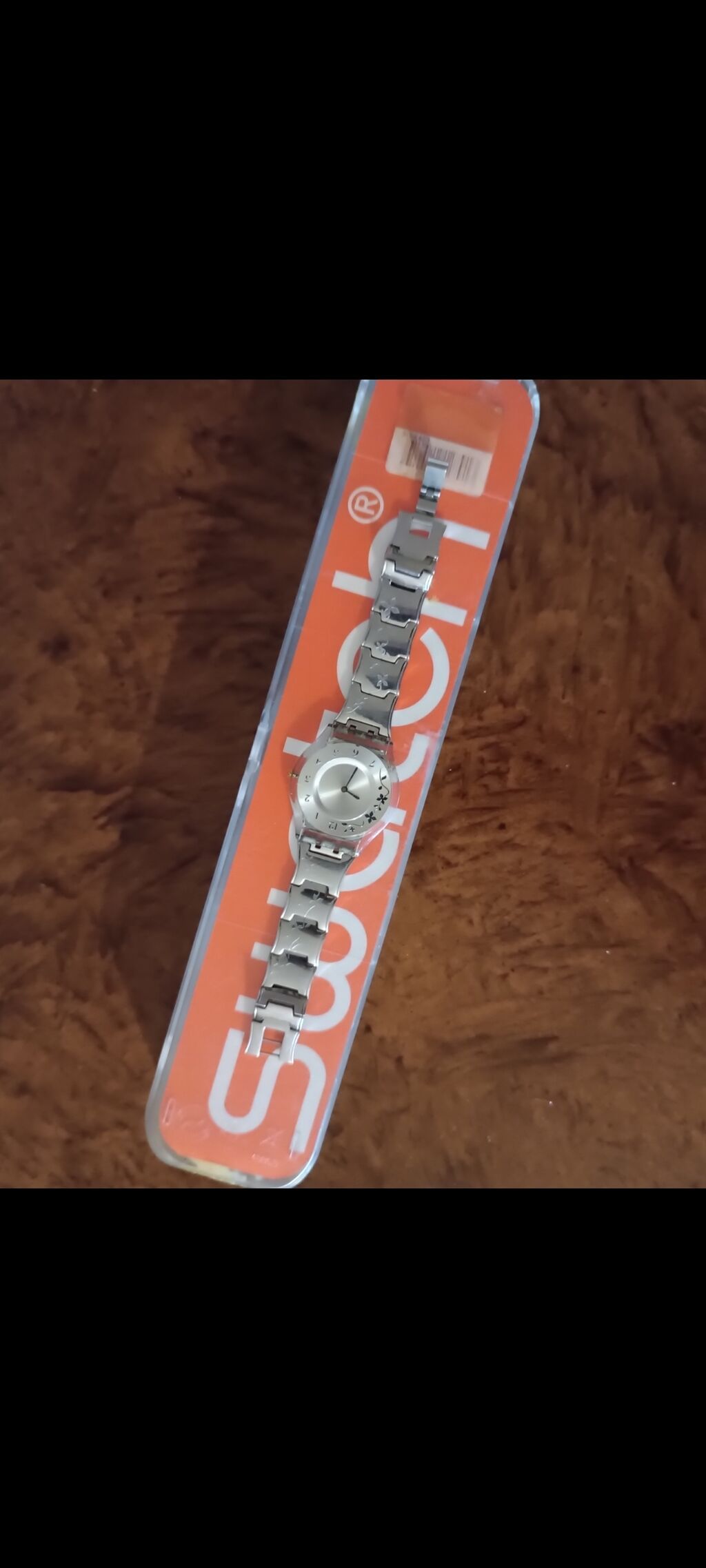 İşlənmiş, Qol saatı, Swatch, rəng - Gümüşü