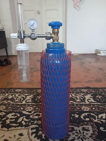 CO2 balonu və reduktor dəsti - Mavi polad CO2 balonu, üzərində - şəkil 2