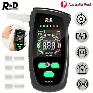 RD900-Orjinal-Digital Alcohol Tester ✅ RD900 Alkolölçər (Breathalyzer) - şəkil 3