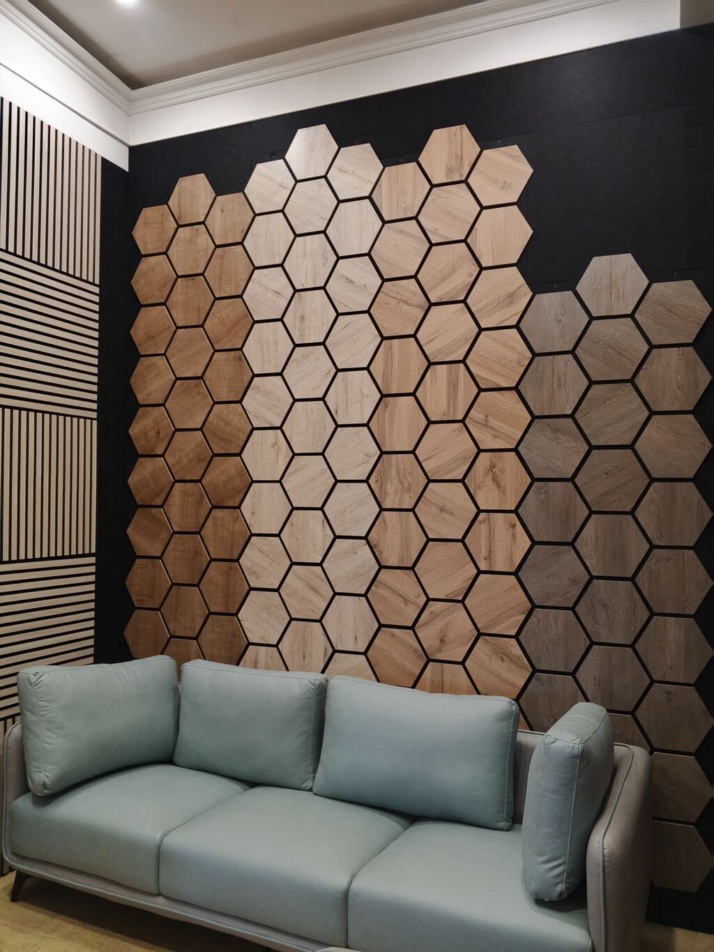 Dekorativ 3D divar panelləri – təbii taxta teksturası ilə Məhsul