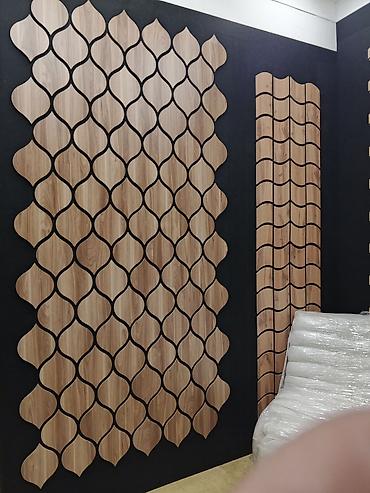 Dekorativ 3D divar panelləri – təbii taxta teksturası ilə Məhsul - şəkil 2