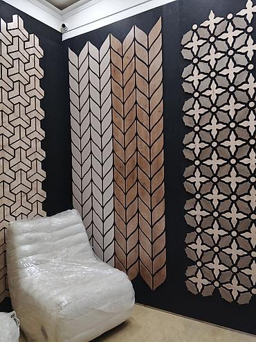 Dekorativ 3D divar panelləri – təbii taxta teksturası ilə Məhsul - şəkil 3