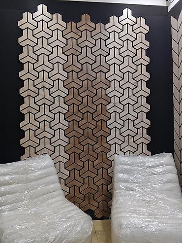 Dekorativ 3D divar panelləri – təbii taxta teksturası ilə Məhsul - şəkil 4