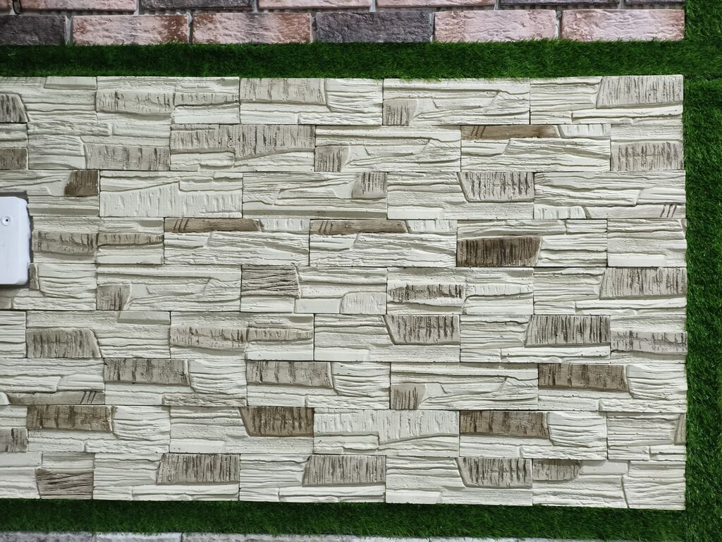 Dekorativ divar panelləri – daş fakturalı 3D PVC panellər - Dizayn