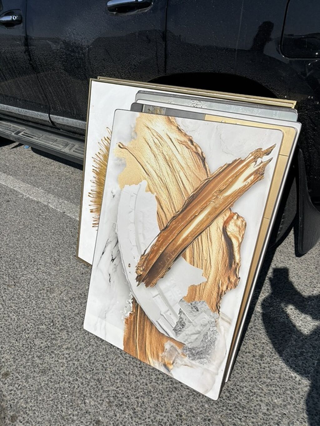 Divar dekoru üçün çərçivəli rəsm tabloları – premium vizual printlər