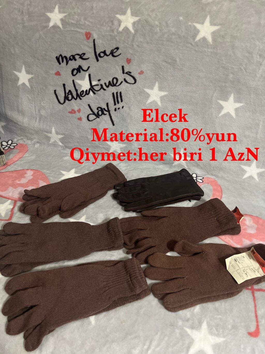 Elcek! her biri 1 azn. 80 % yun