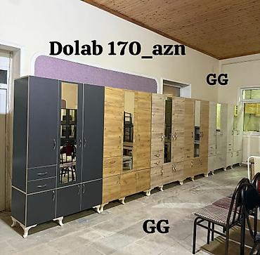Yeni ve Sifarişle 3 Qapili dolab 170 azn Material Laminat💫 Ölcü - şəkil 3