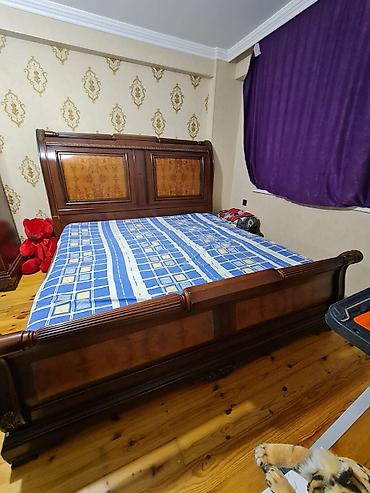 İşlənmiş, İkinəfərlik çarpayı, Bazasız, Matras ilə, Siyirməsiz, Rumıniya - şəkil 4