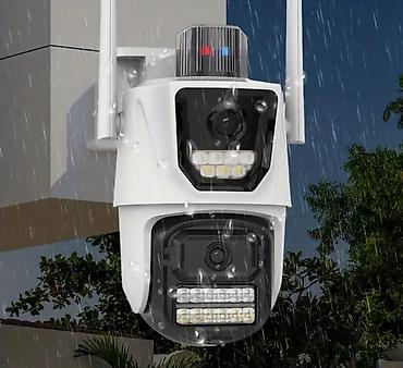 İki Linzalı Ağıllı Təhlükəsizlik Kamerası - İki linza ilə eyni anda - şəkil 3