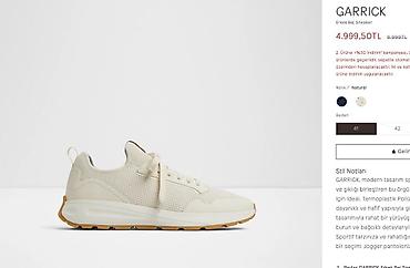 Aldo - senaker . Yenidir, istifadə olunmayıb. Ölçü düzgün gəlmədiyi - şəkil 5