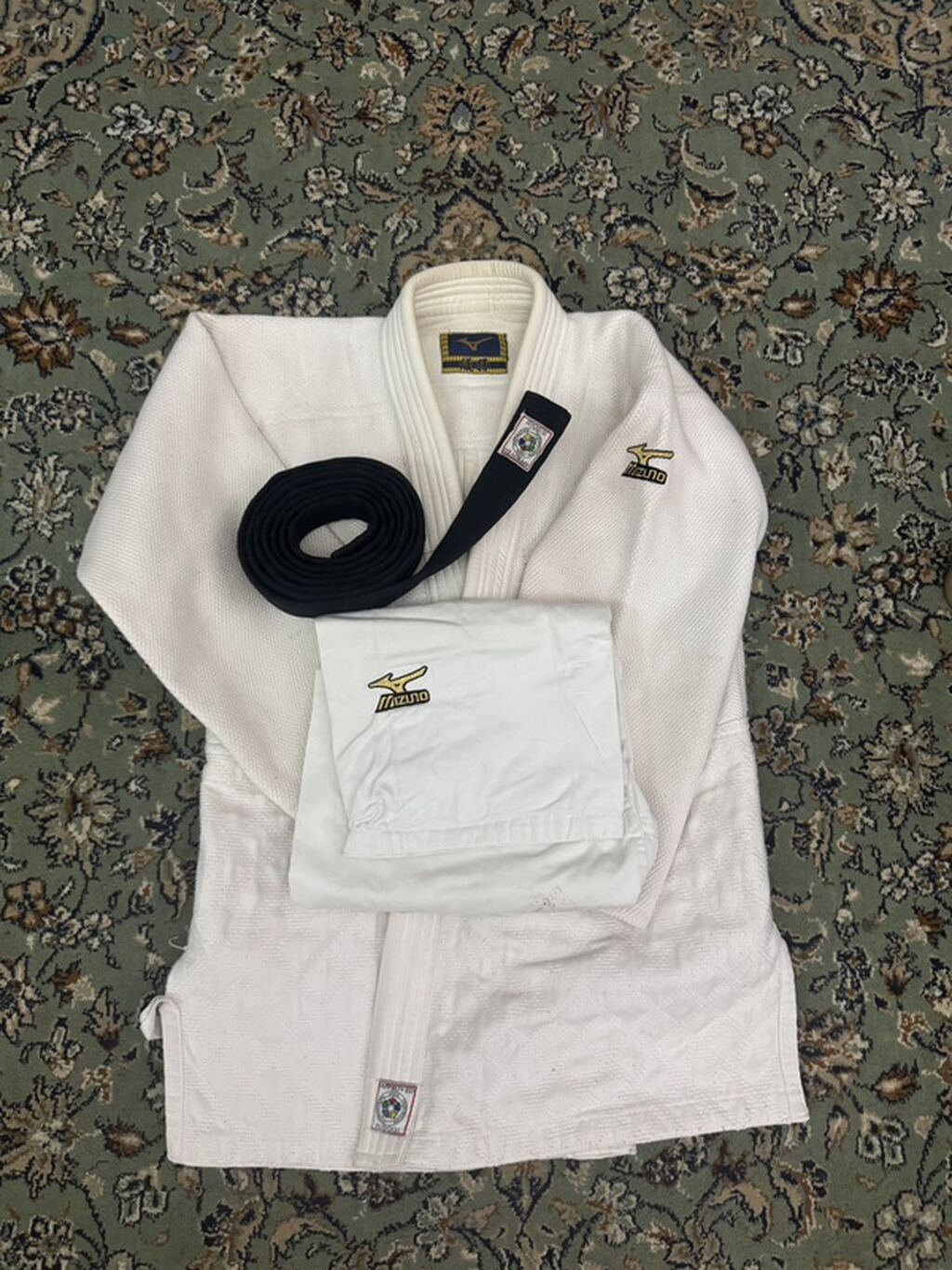 Original 170/razmer Mizuno cüdo kimonomu və qara kəmər dəsti - Brend