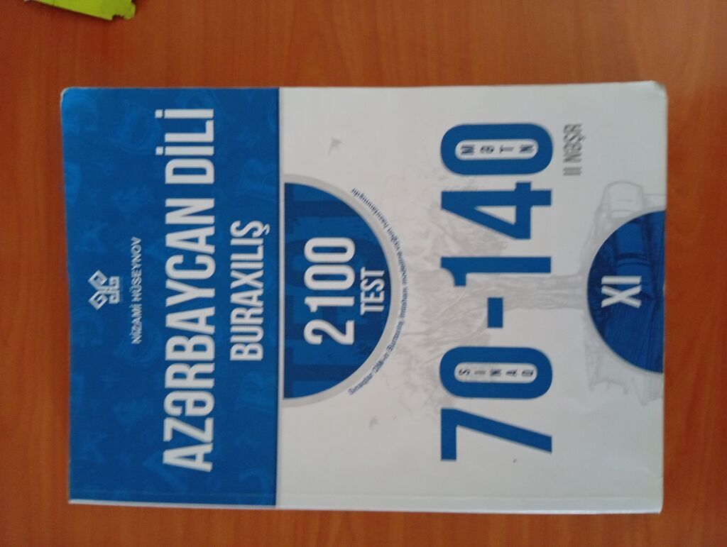 Məhsul: “Azərbaycan Dili – Buraxılış 70–140” (XI sinif) test toplusu