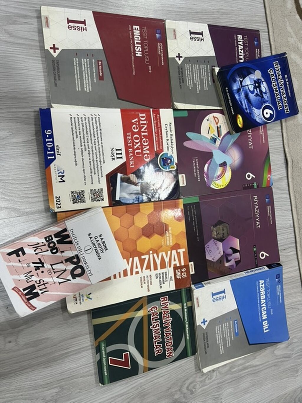 Məktəb və imtahanlara hazırlıq üçün toplu dərs vəsaitləri paketi