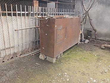 Su çəni köhnə rusun 5-lik qalın dəmiri ilə yığılıb. 1.80sm uzunu 1.10 - şəkil 2