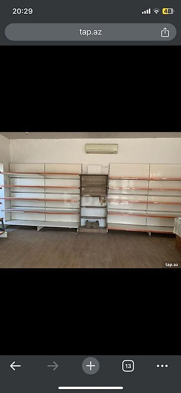 Mağaza divar rəfləri komplekti 12m divar 4 metr orta türk istehsalı - şəkil 3