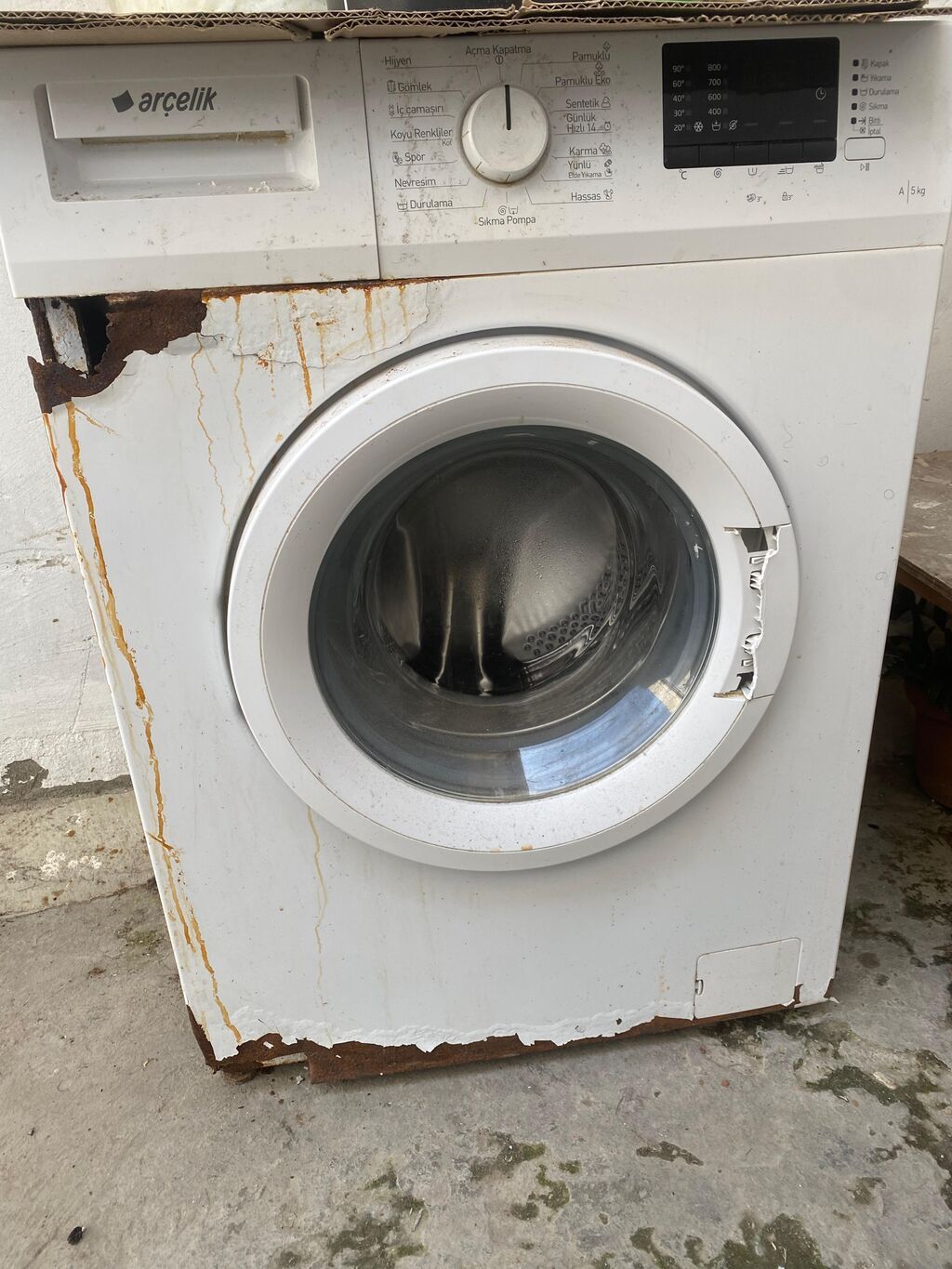 Paltaryuyan maşın 5 kq, İşlənmiş, Avtomat, Qurutma var, Ünvandan götürmə
