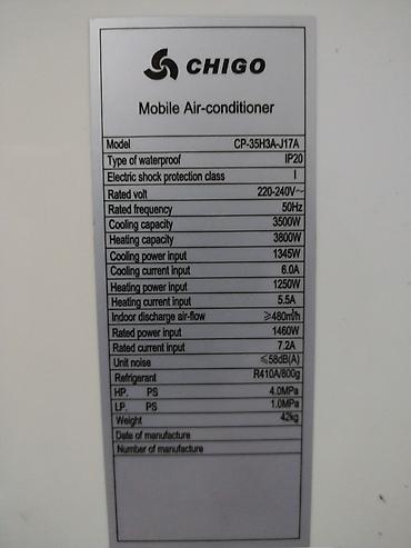 Kondisioner mobil daşınan. Super veziyyetde 3 qat aşağı qiymətə. Yeni - şəkil 5