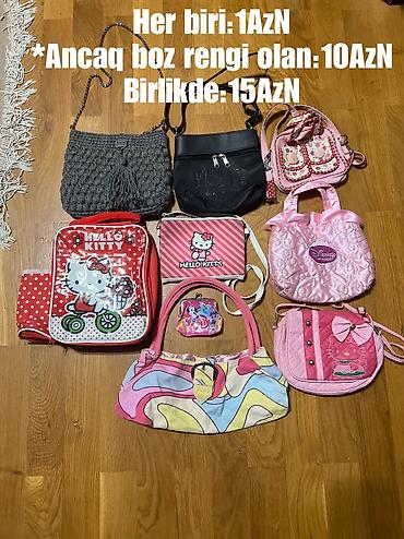 Ushaq cantalar! her biri 1 AzN boz:10 manat birlikde:15AzN - şəkil 2