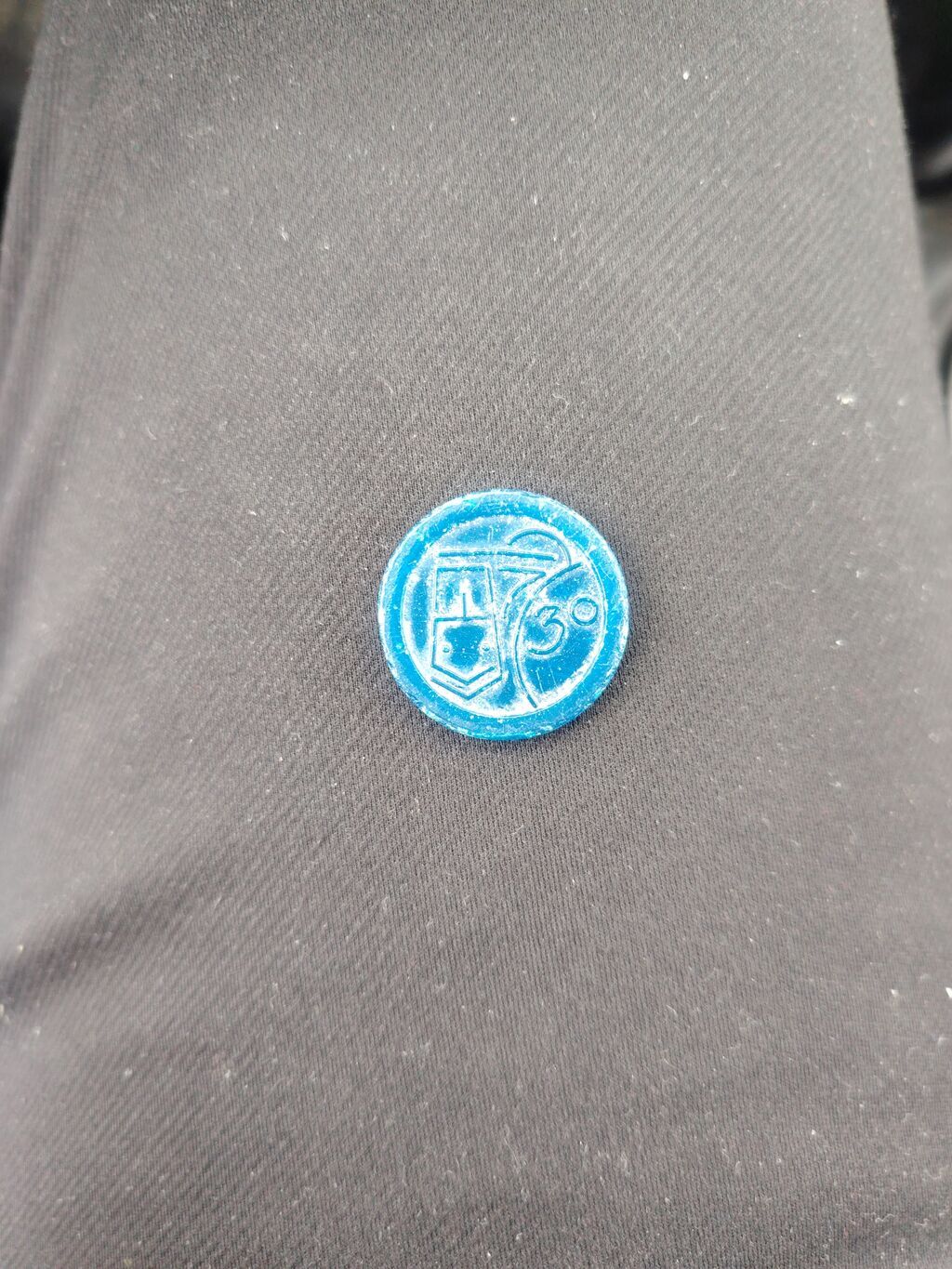 Mavi metro jetonu kolleksiyonluq - Material: sərt plastik - Rəng