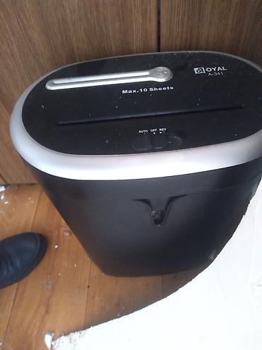 Oyal A-341 kağız doğrayıcı - Maksimum 10 vərəqə qədər eyni anda - şəkil 2