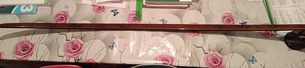 Taxta dekorativ listva / plintus - Material: bərk ağac (yüksek