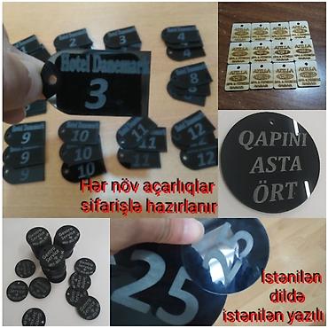 Ofis, idarə,ev, maşın, fərdi və sair açarlıqlar.İstifadəçinin bütün - şəkil 4