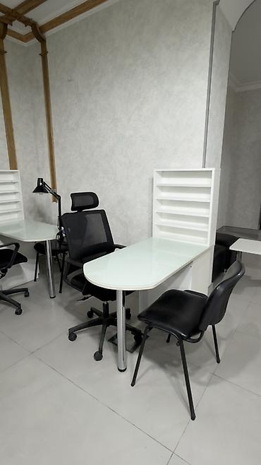 Gözəllik salonu üçün mebel dəsti. Manikür masaları, saç yuma üçün - şəkil 2