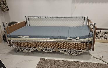 Motorlu çarpayı satılır.Evdə qulluq üçün idealdır Az müddət istifadə - şəkil 2