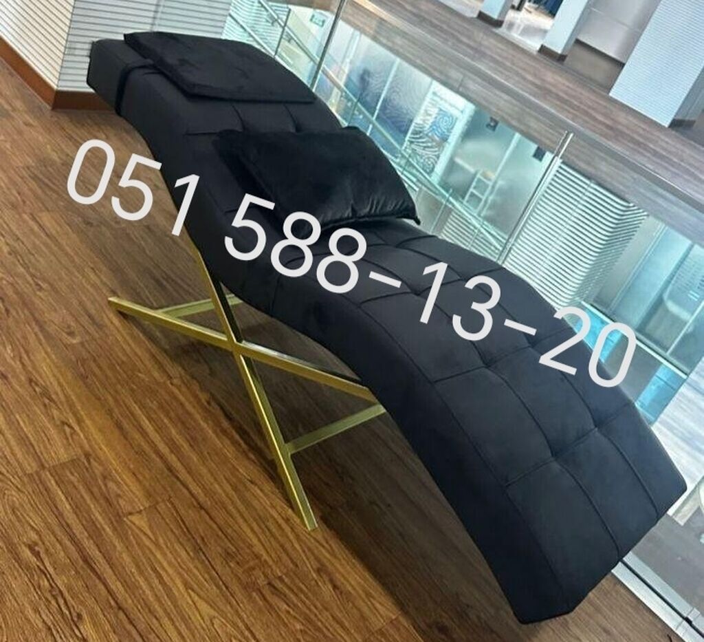 Yeni, Kosmetoloji kuşetka, Qatlanmayan, rəng - Qara