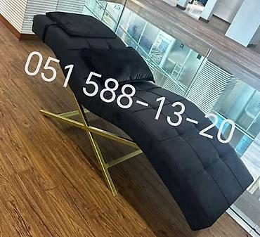 Yeni, Kosmetoloji kuşetka, Qatlanmayan, rəng - Qara - şəkil 2