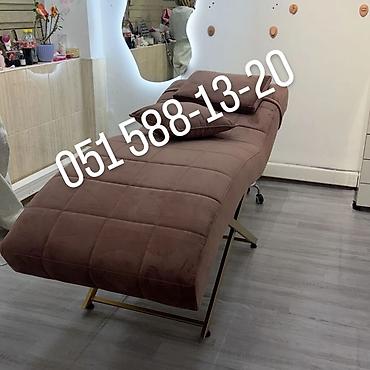 Yeni, Kosmetoloji kuşetka, Qatlanmayan, rəng - Qara - şəkil 4