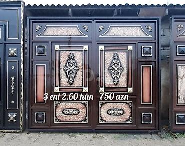 Yeni Dəmir Həyət darvazası, 3 m, Mexaniki, Qapı ilə, Kredit yoxdur, Ödənişli quraşdırma, Ödənişli çatdırılma, Rayonlara çatdırılma - şəkil 3