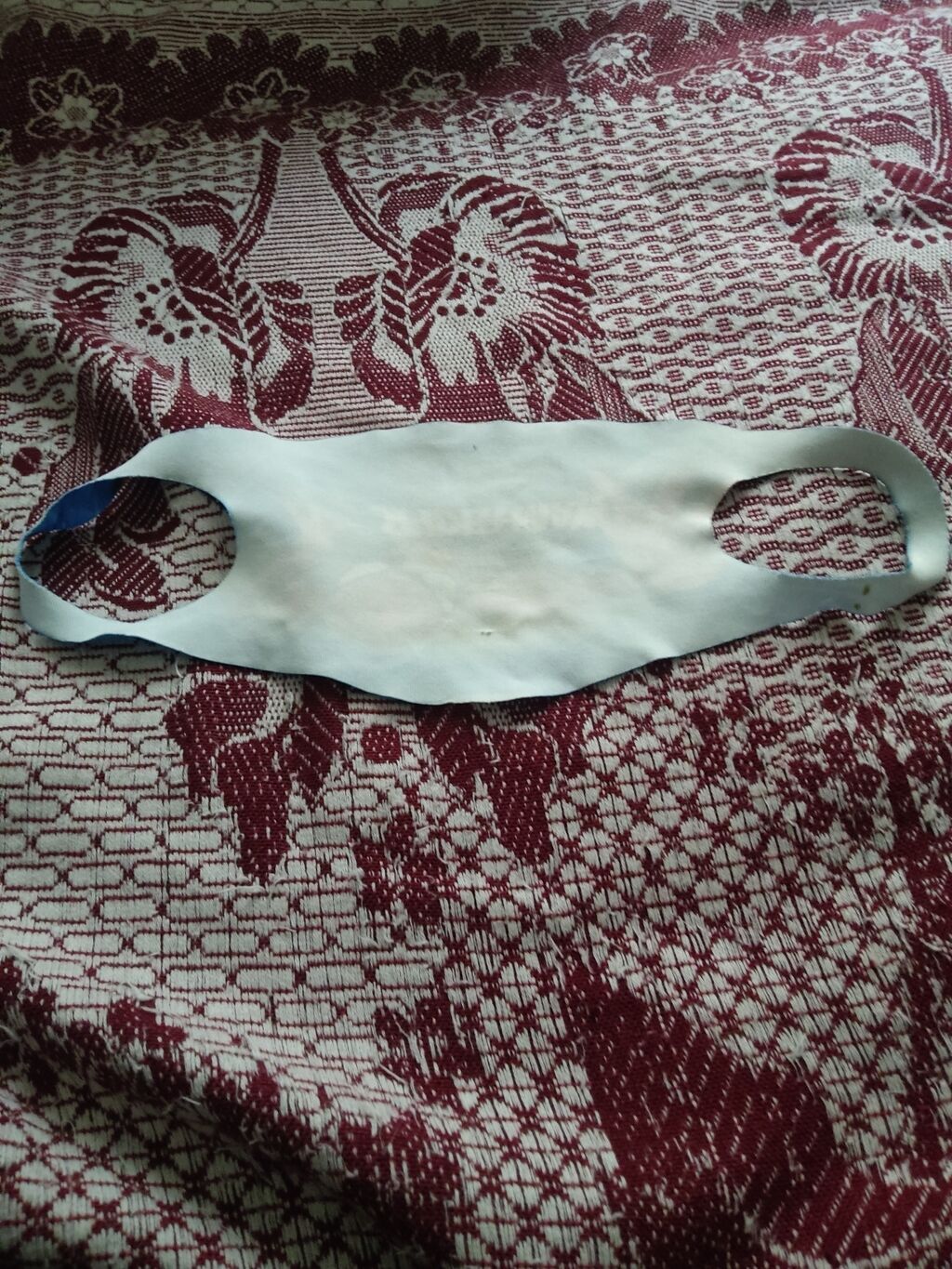 Uşaq üçün üz maskası – “Spider‑Man” dizaynlı - Material: yumşaq