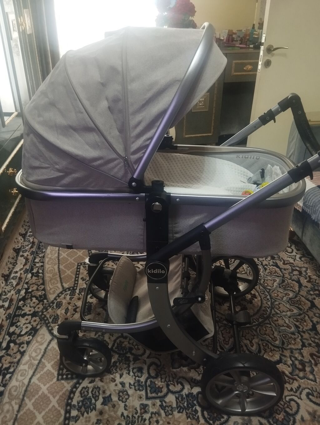 Çıxarıla bilən beşikli araba, Kidilo, İşlənmiş, Yaş: 30 ay, Ödənişli çatdırılma