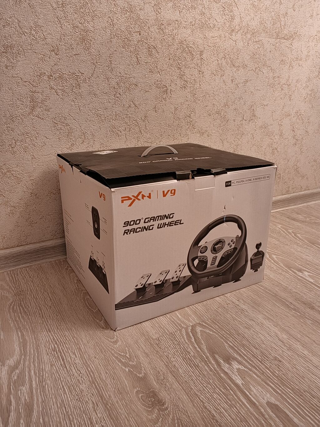 PXN V9 oyun sükan dəsti – 900° Gaming Racing Wheel - Tam dəst: sükan