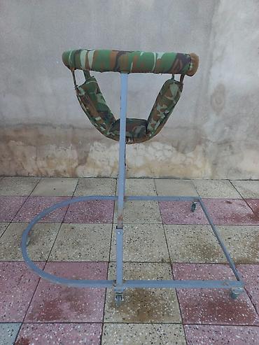 Uşaq gəzdirən piyada (walker) - Metal karkaslı, sabit və möhkəm - şəkil 2